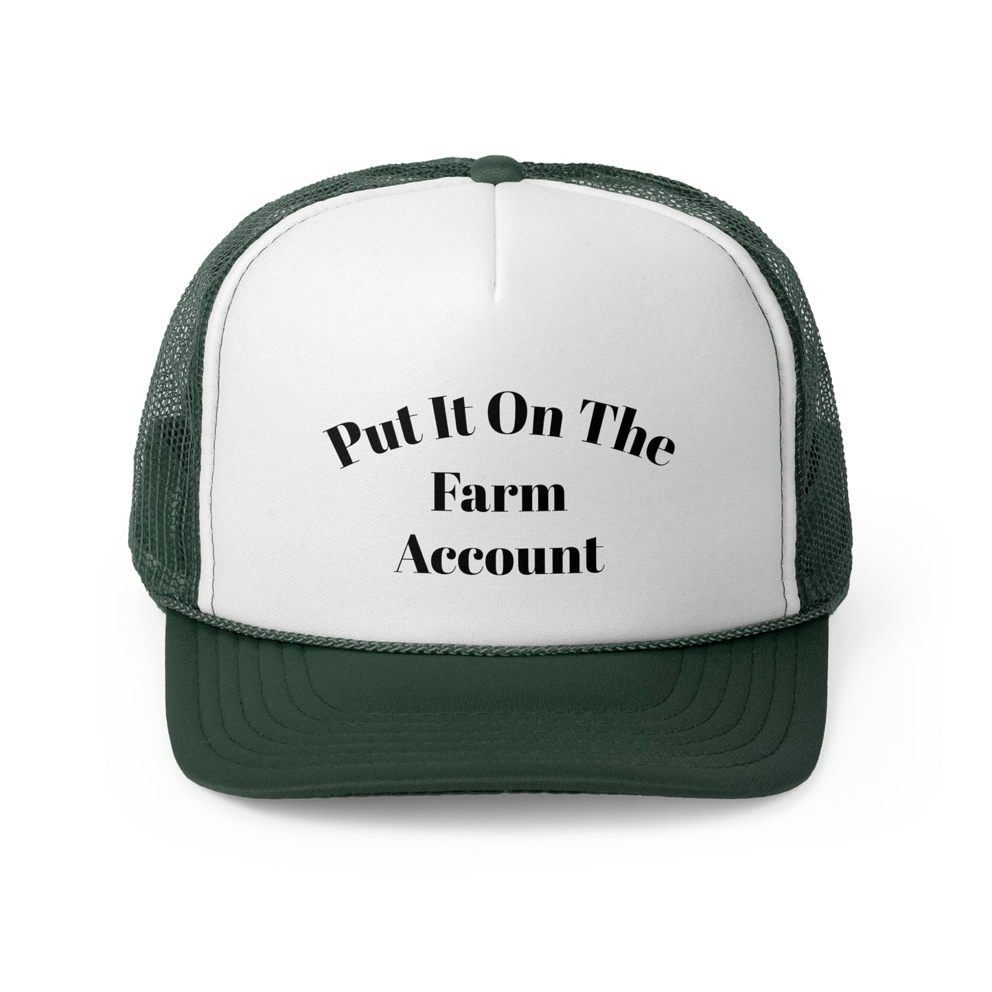 Farm Account Trucker Cap - Fun Farm Hat, Gifts for Farmers, Outdoor Adventures, Country Life, Farm-Themed Apparel