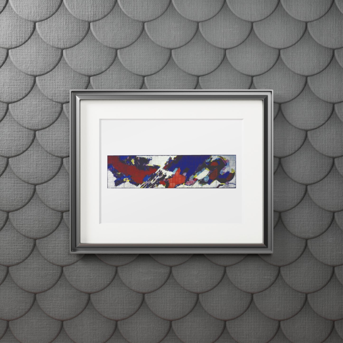 Stefan Knapp’s 280- panel mural (a portion is shown above) was originally mounted on the exterior of Alexander’s department store in Paramus, New Jersey.