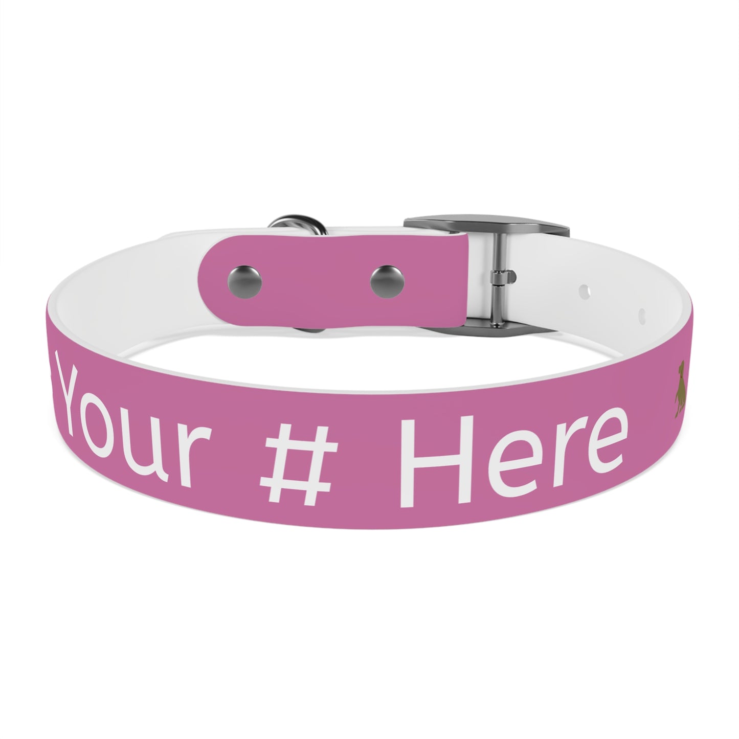 Chic Dog Collar for Stylish Pets, Customizable Pet Accessory, Gift for Dog Lovers, Durable Pink Collar, Fun Pet Fashion
