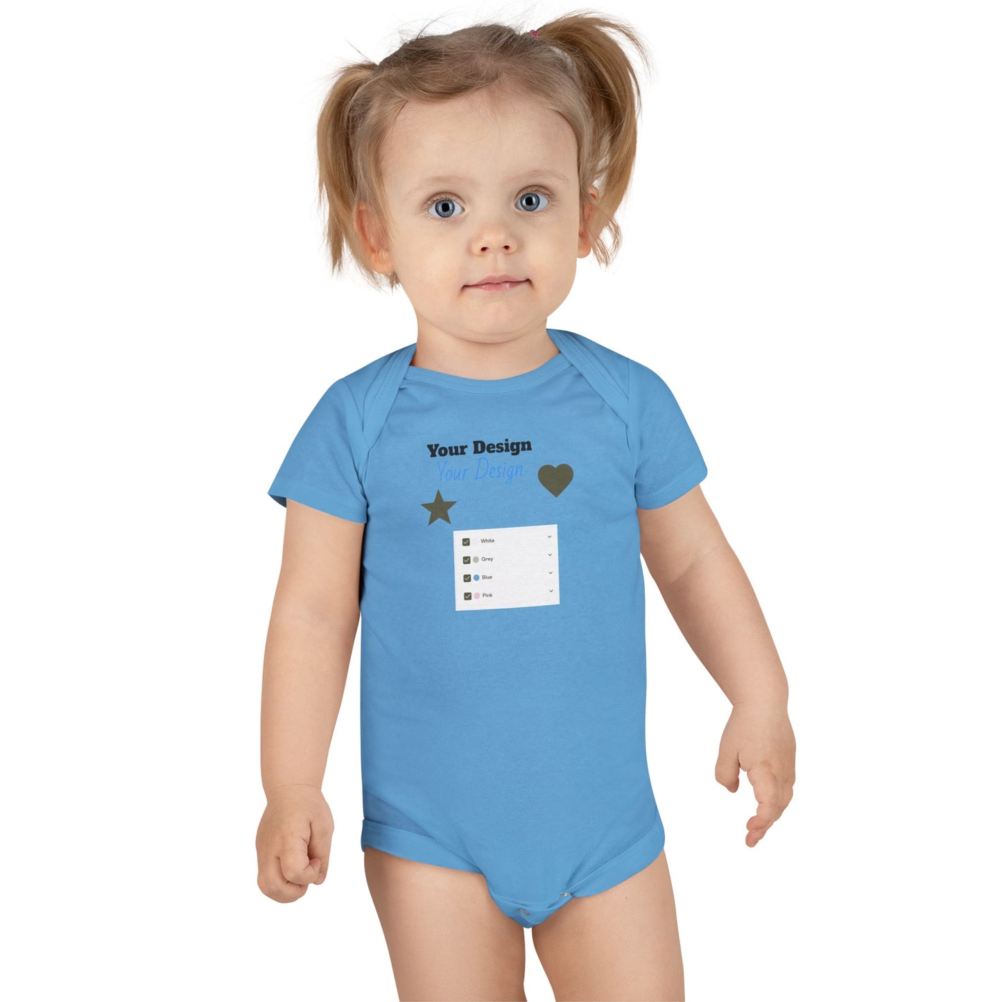 Customizable Baby Onesie, Baby Shower Gift, Newborn Outfit, Cute Baby Clothes, Family Reunion Apparel, 100% Cotton Bodysuit