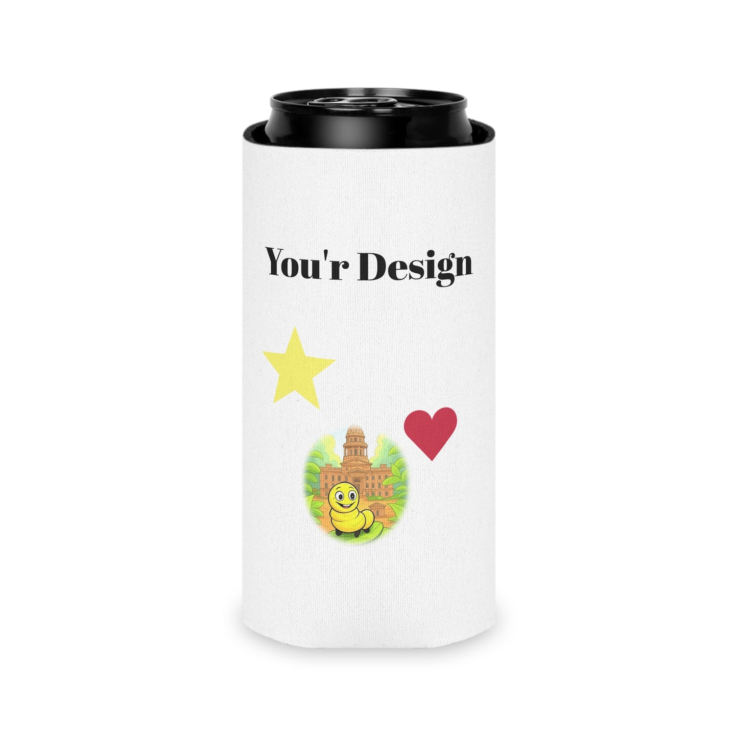 Custom Can foam chiller, Small Business Party Accessories, Giveawars, etc Customizable Drink Holders - many colors and custom designs