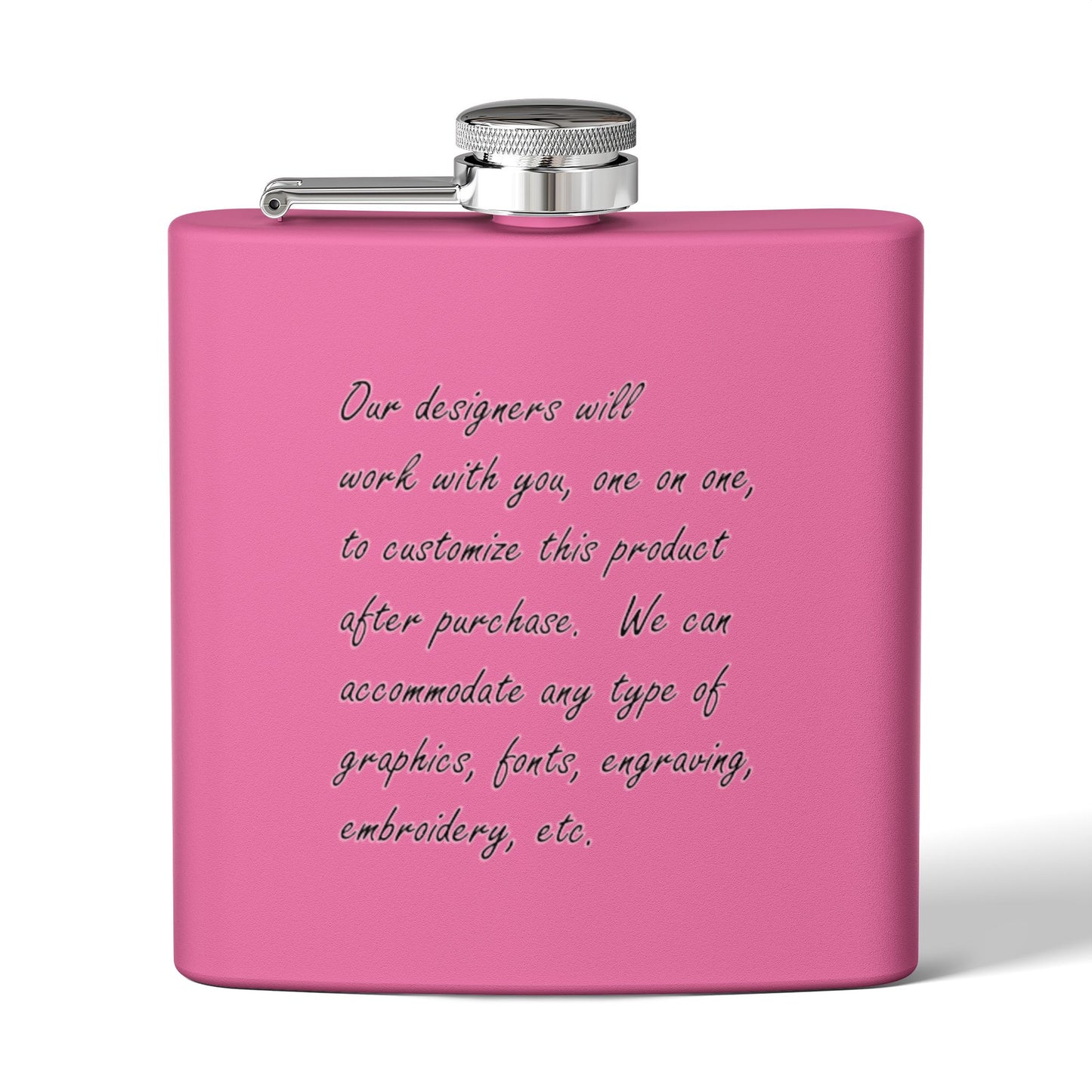 Customizable Stainless Steel Flask