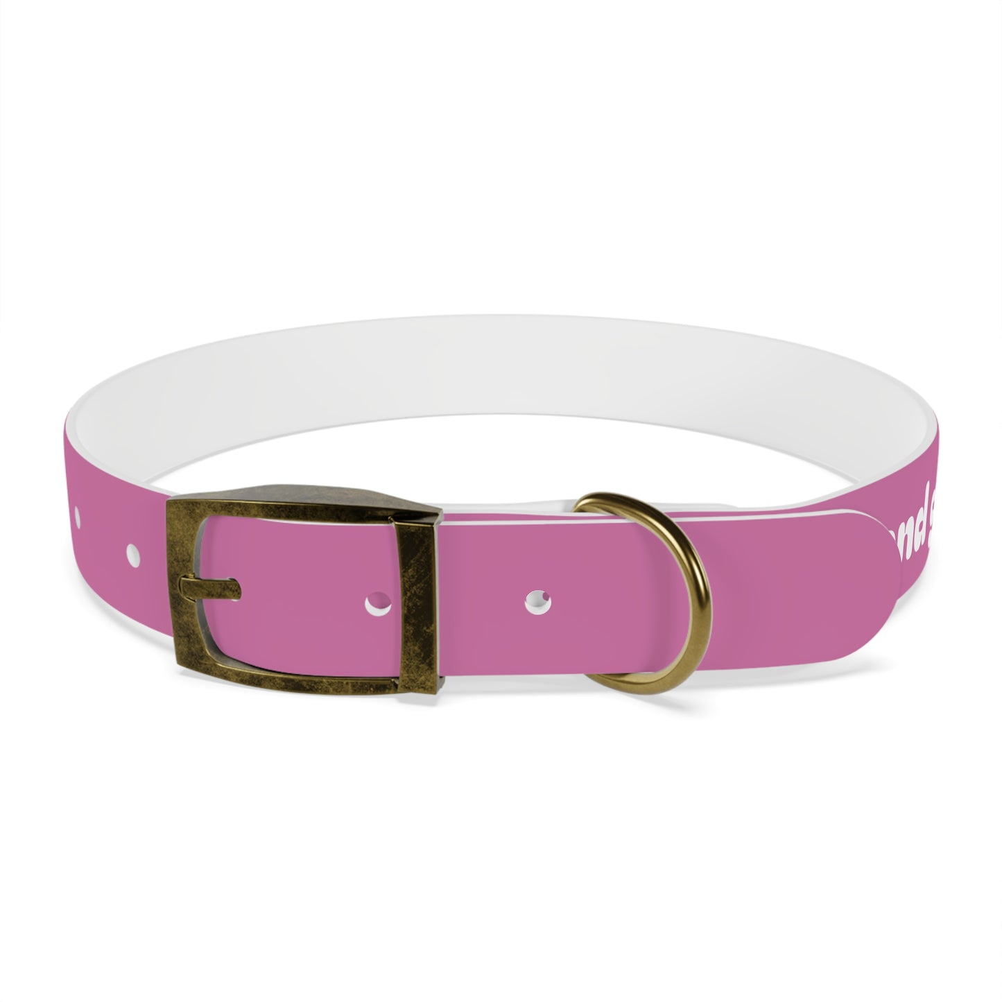 Chic Dog Collar for Stylish Pets, Customizable Pet Accessory, Gift for Dog Lovers, Durable Pink Collar, Fun Pet Fashion