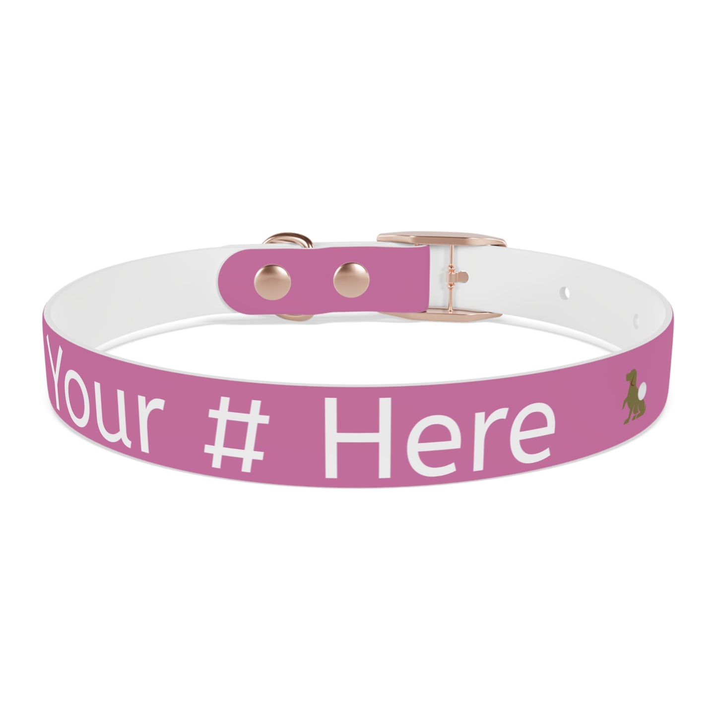Chic Dog Collar for Stylish Pets, Customizable Pet Accessory, Gift for Dog Lovers, Durable Pink Collar, Fun Pet Fashion