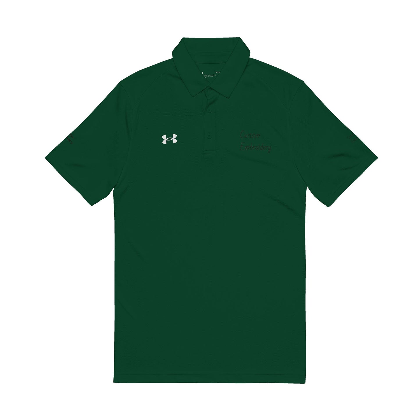 Customized Under Armour® Men's Embroidered Polo Shirt, Activewear, Casual Style, Logo and Website branding