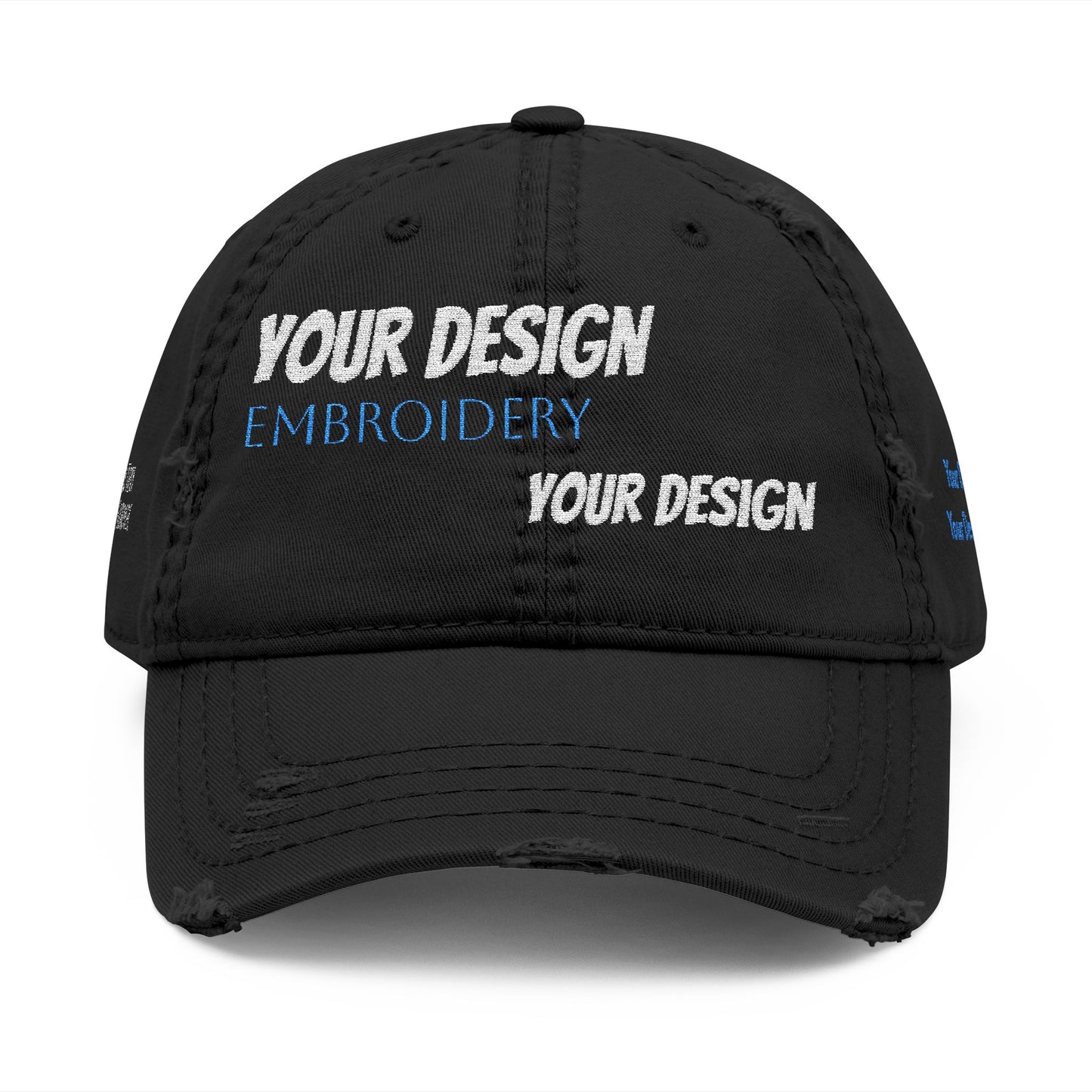 OTTO (r) Distressed Dad Hat - Custom Embroidered Cap, Personalization