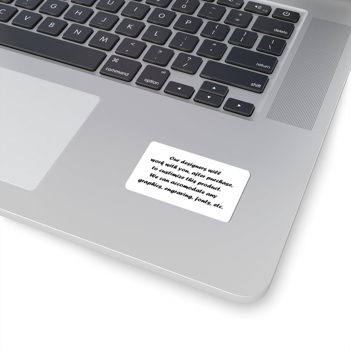 Customizable Kiss-Cut Stickers, Personalized Decals for Laptops, Customized Stickers for Gifts, Custom Graphics & Fonts, Creative Home Decor