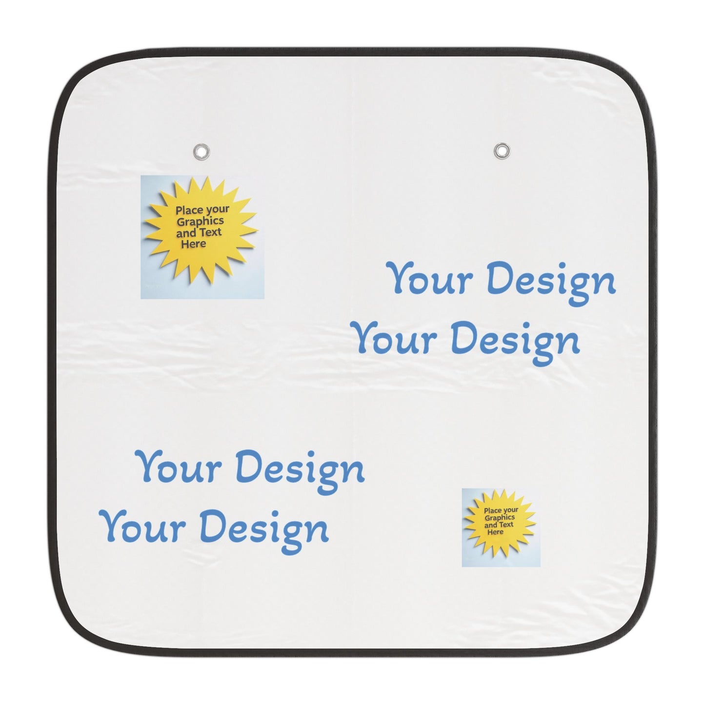 Car Sun Shade - Customized With Your Brand and Logos