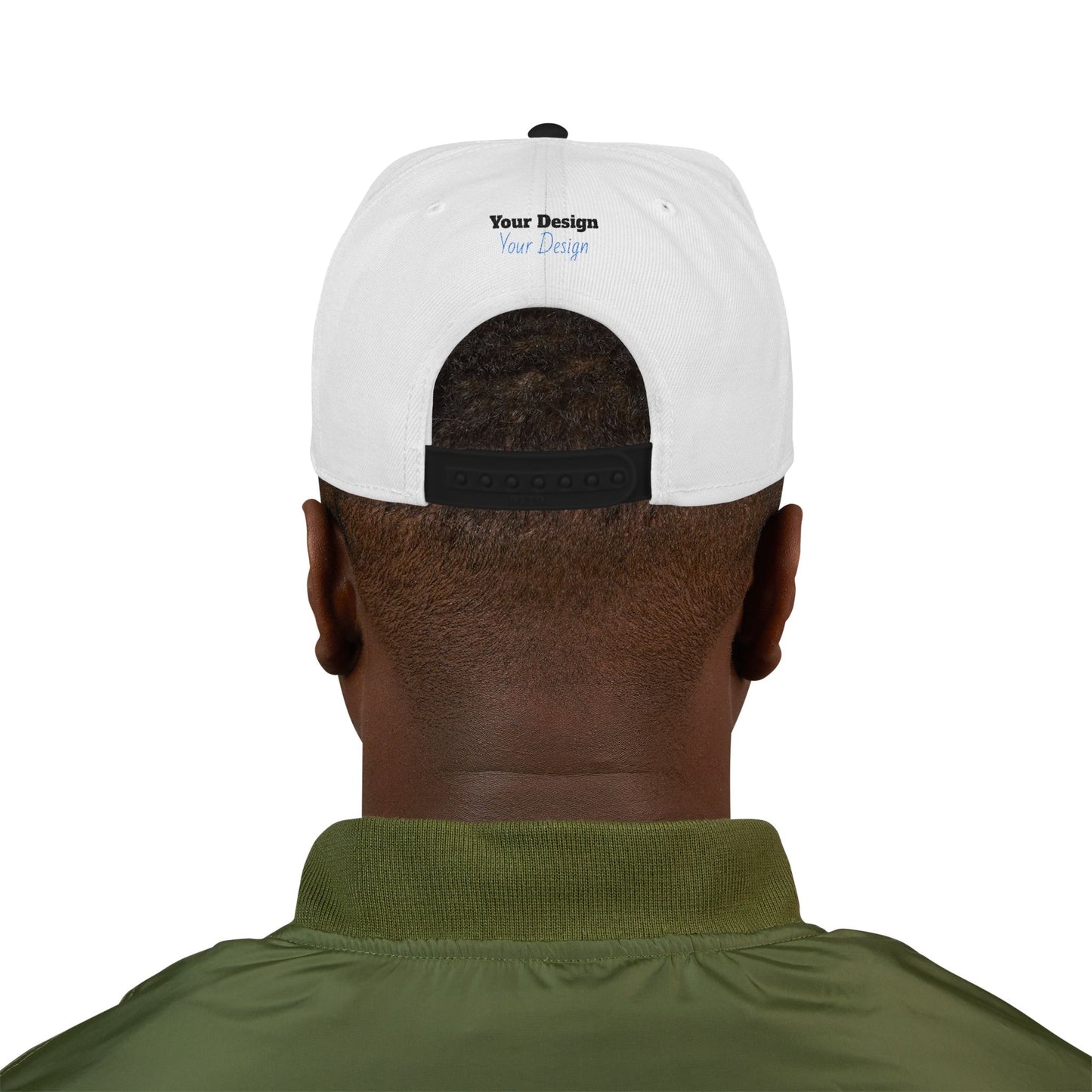Custom Embroidered Snapback Cap, Trendy Hat, Personalized Gift, Streetwear Accessory, Unique Headwear, Gift for Him/Her OTTO Cap 125-978