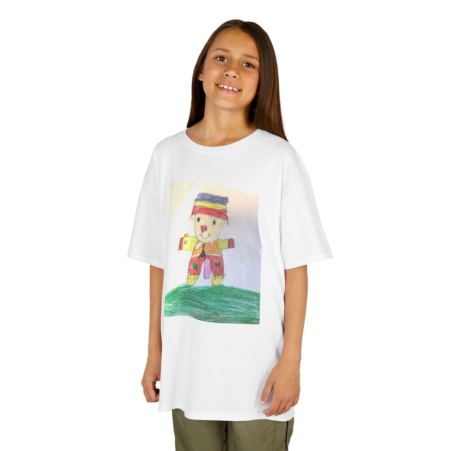 Kids' Art Printed Tee - Fun, Colorful Children's Shirt for Playdates, Birthdays, Crafts, Gift Ideas, Young Artists