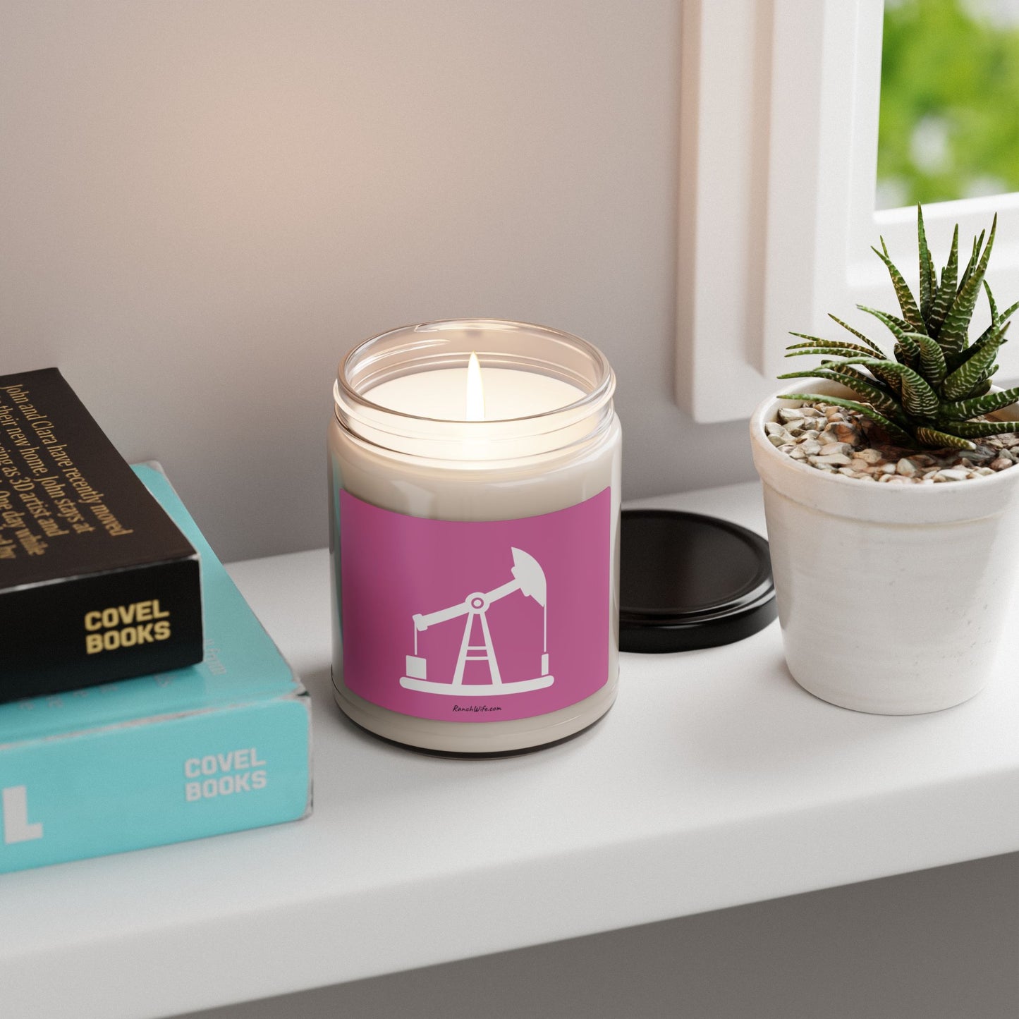 Ranch Wife Scented Soy Candle, 9oz - Home Décor, Gift for Her, Aromatherapy, Spa Vibe, Cozy Nights