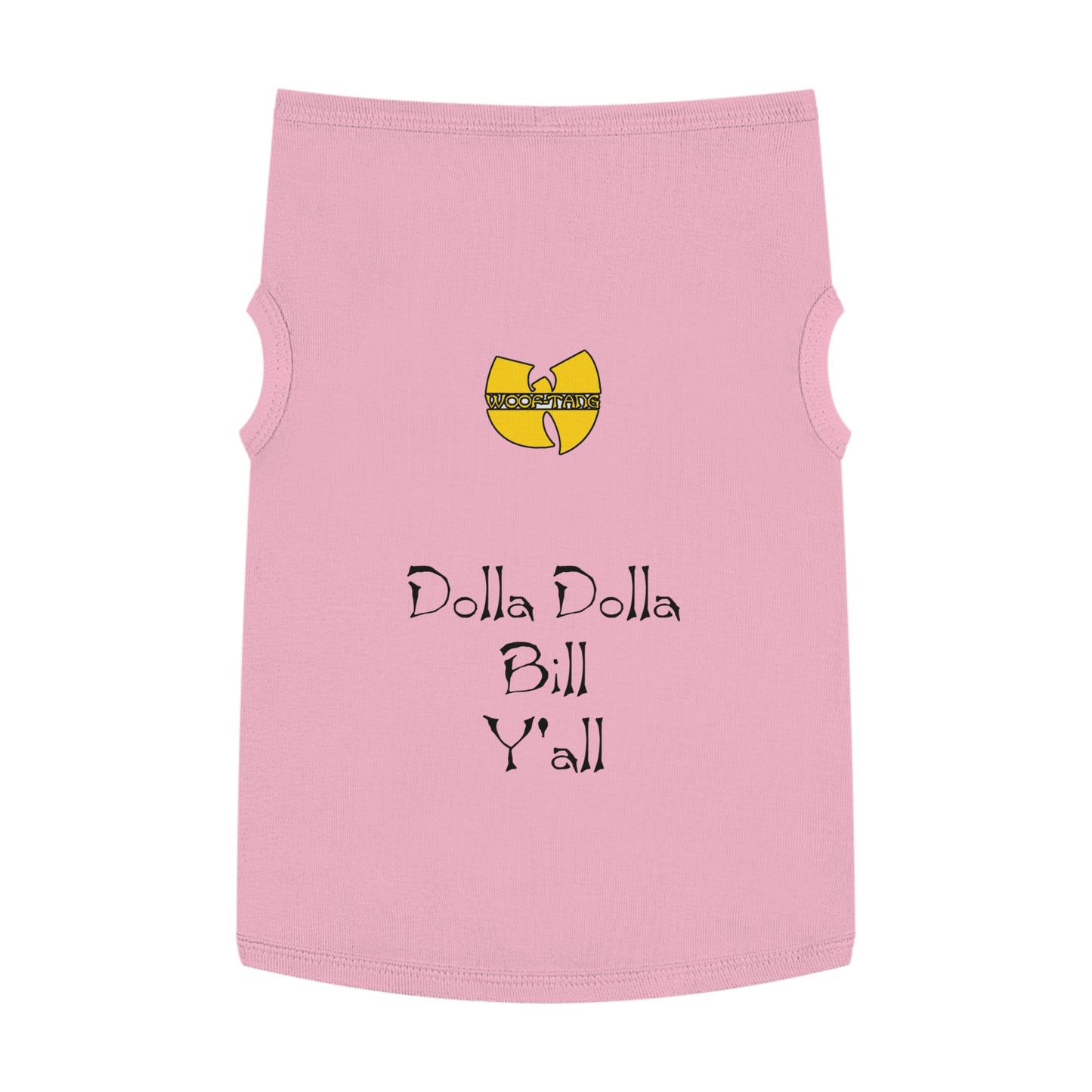 Wu-Tang Inspired Pet Tank Top, Funny Dog Apparel, Cute Canine Clothing, Pet Gift, Music Lover's Dog Shirt