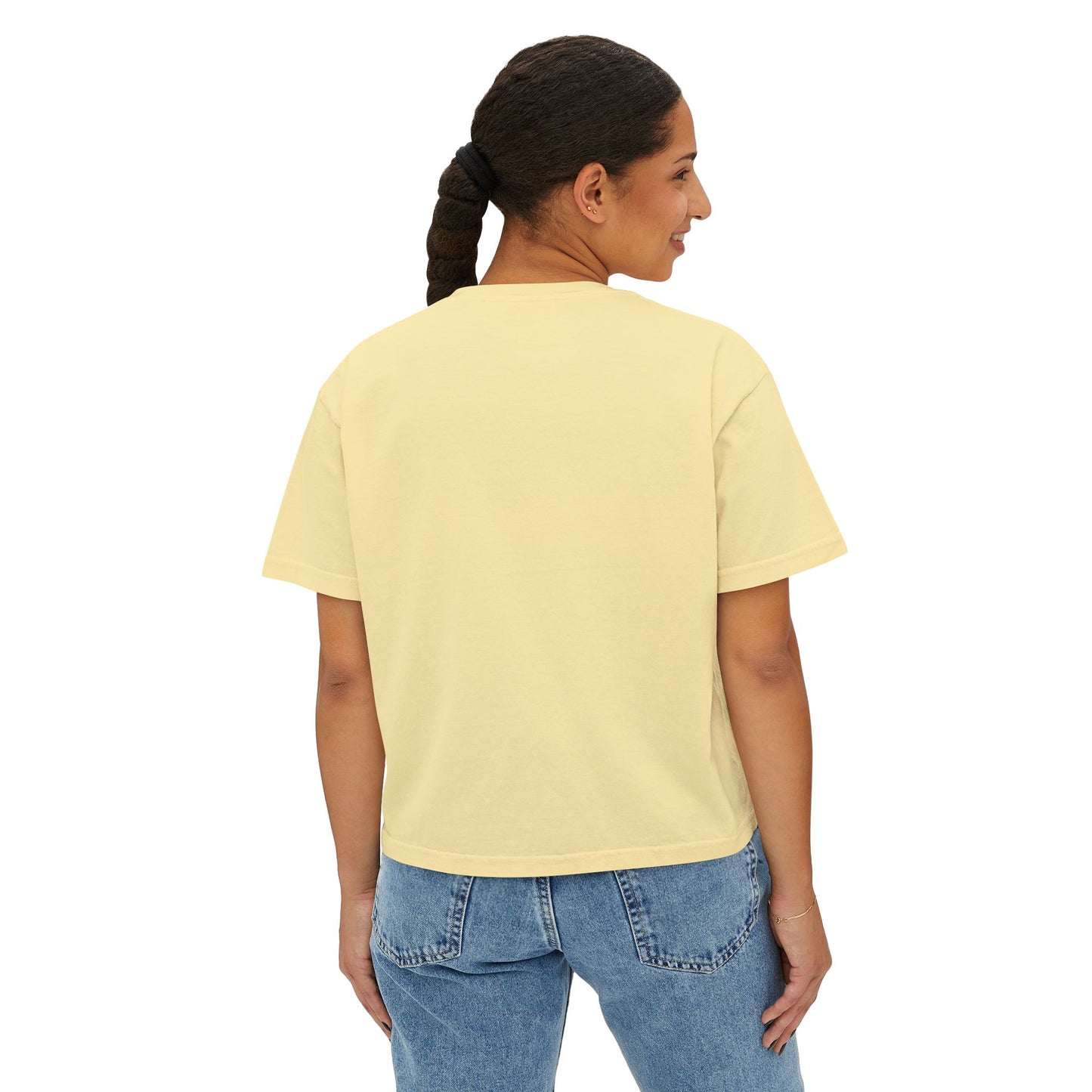 Pump Jack Women's Boxy Tee, Casual Graphic Tee, Summer Outfit, Relaxed Fit Top