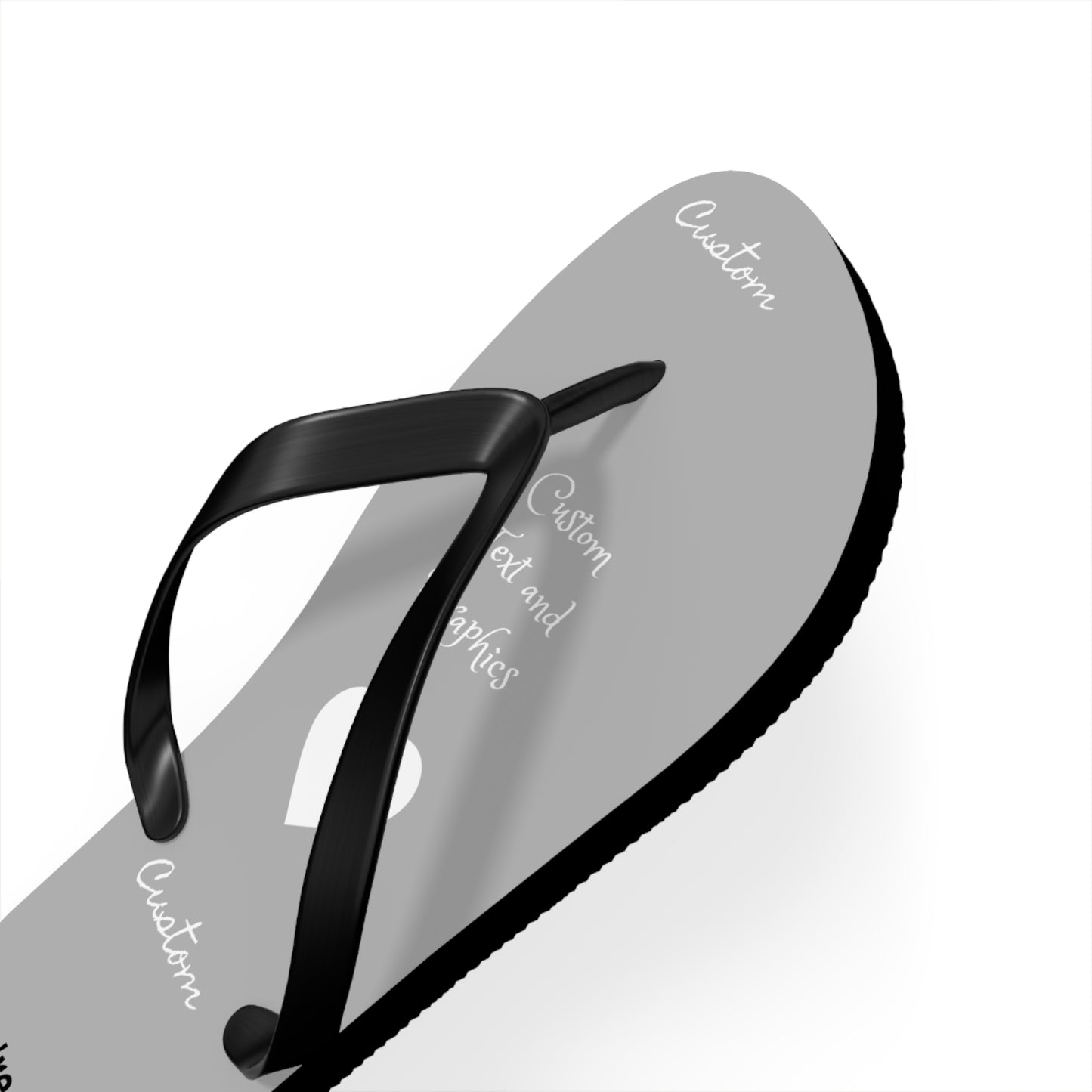 Custom Flip Flops - perfect for your small business, public/shared showers (avoid athlete's foot!)