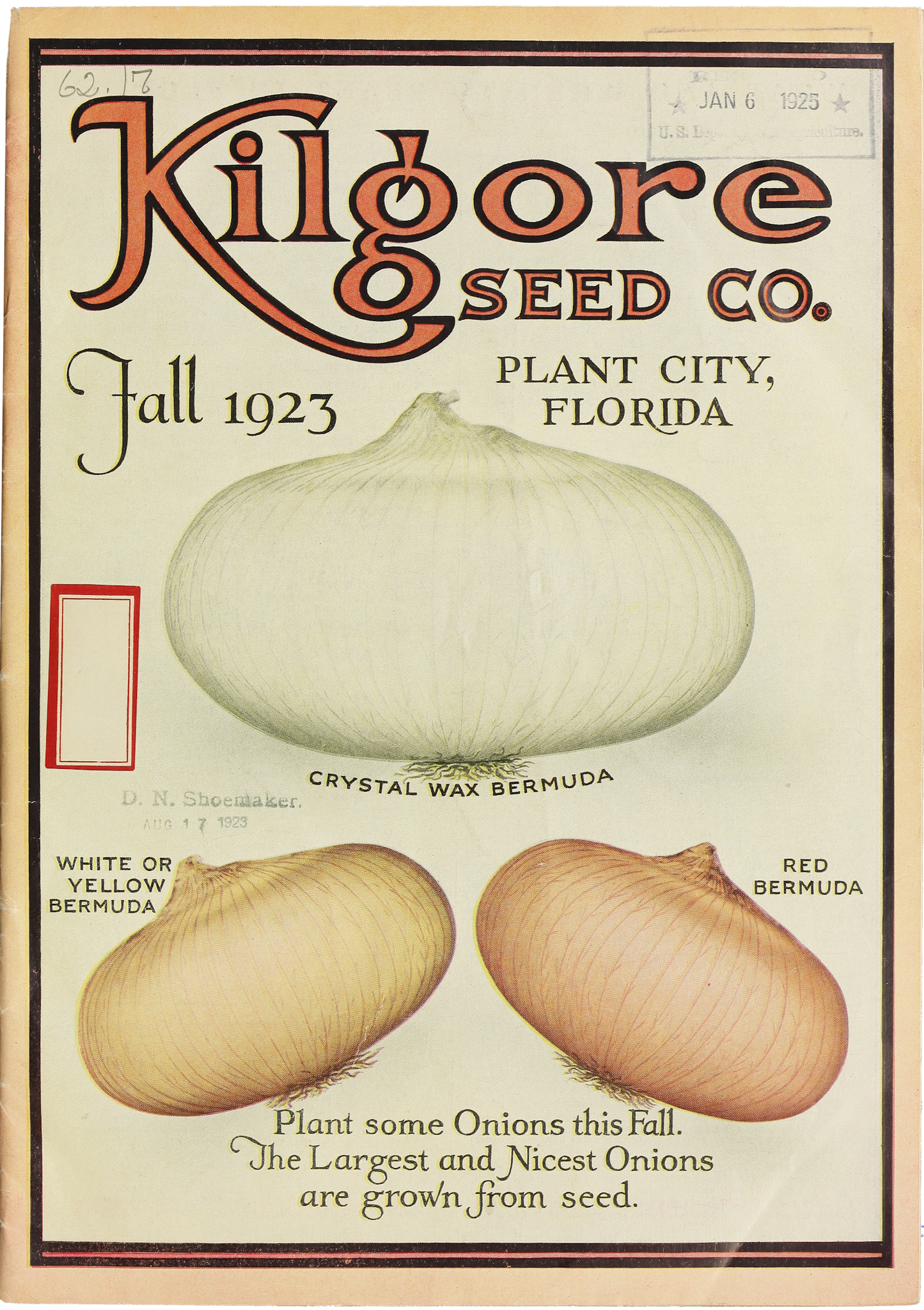 Kilgore Onions Rustic Vintage Print
