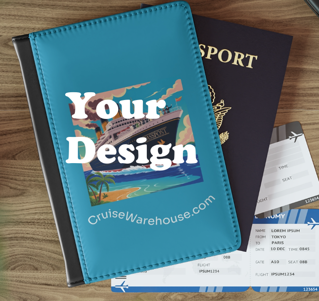 Custom Passport Cover - Personalized Travel Accessory, Gift for Travelers, Holiday Travel Essential, Customizable Travel Document Holder