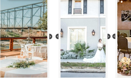 What are the most popular wedding venues in New Braunfels, tx?