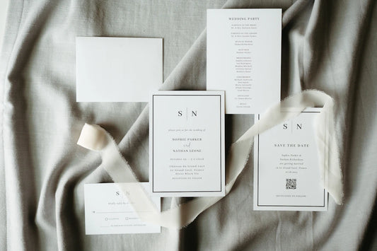 Create a Stunning Cohesive Look with Personalized Invitations