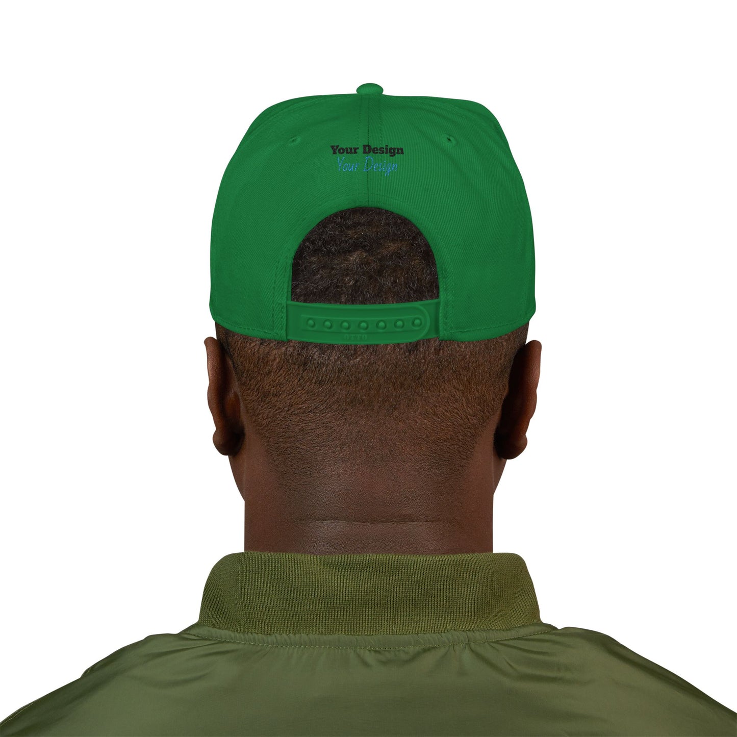 Custom Embroidered Snapback Cap, Trendy Hat, Personalized Gift, Streetwear Accessory, Unique Headwear, Gift for Him/Her OTTO Cap 125-978