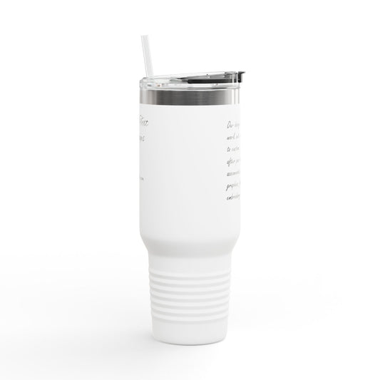 Personalized Insulated Travel Mug, 40oz - Perfect for Coffee Lovers, Great Gift for Birthdays, Holidays, Road Trips, and More