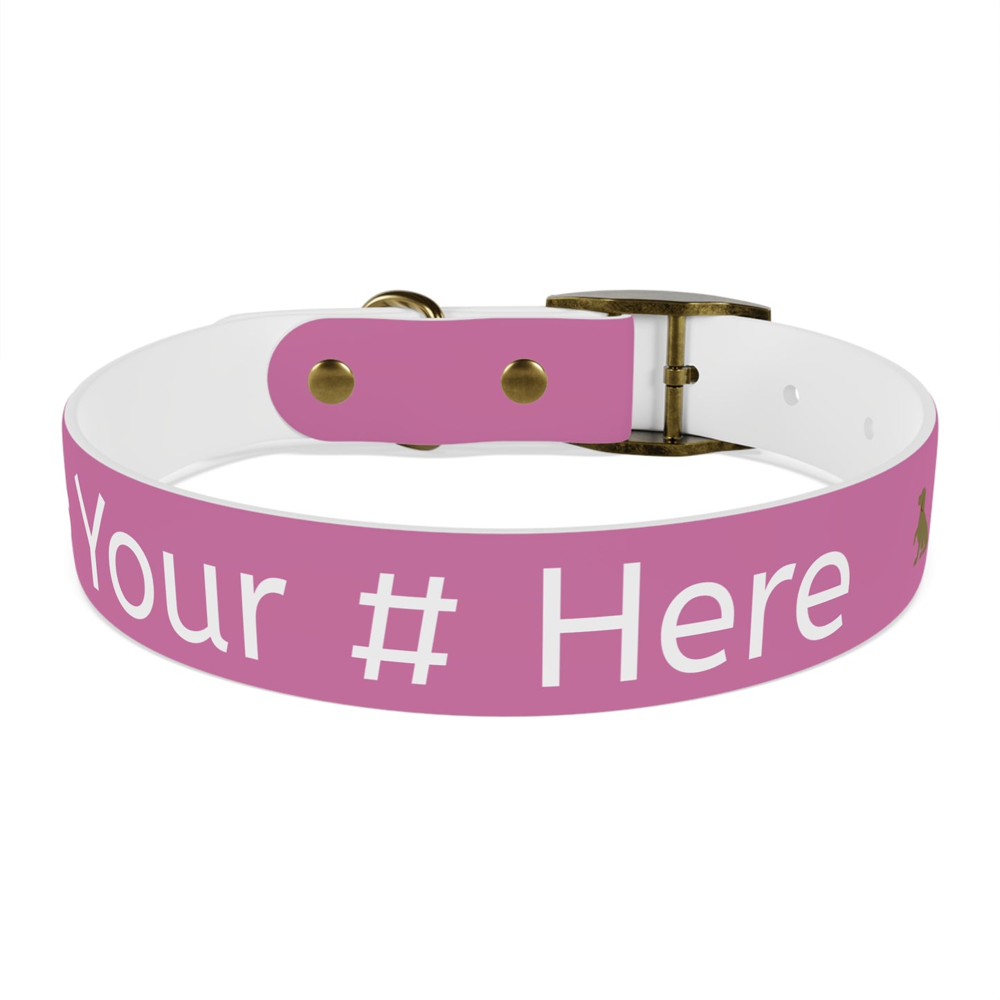 Chic Dog Collar for Stylish Pets, Customizable Pet Accessory, Gift for Dog Lovers, Durable Pink Collar, Fun Pet Fashion