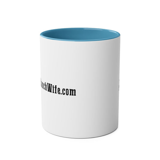 Personalized Two-Tone Coffee Mug, Rustic Gift for Coffee Lovers, Customizable Mug for Home or Office, Unique Housewarming Gift, Trendy [...]