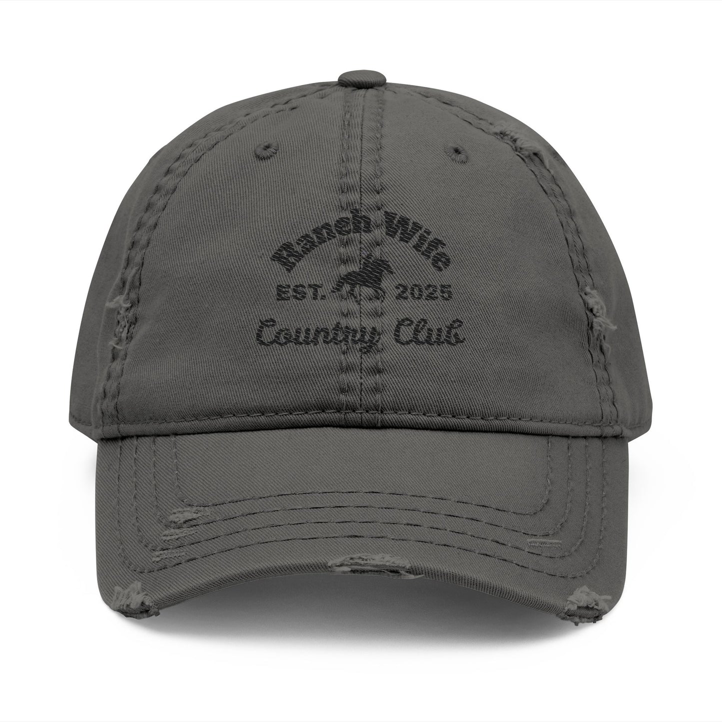 Distressed Dad Hat, Vintage Style Cap for Casual Outfits, Gift for Dad, Trendy Accessories, Relaxed Fit Hat, Country Club Vibes (Genuine OTTO(r) Hat)