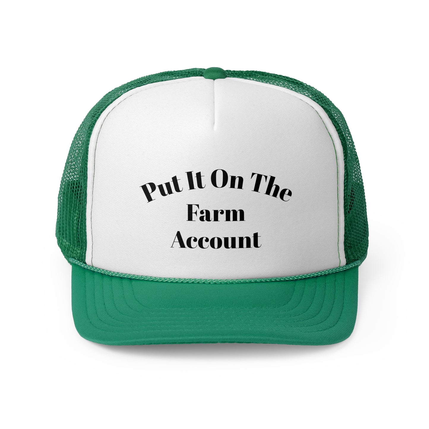 Farm Account Trucker Cap - Fun Farm Hat, Gifts for Farmers, Outdoor Adventures, Country Life, Farm-Themed Apparel
