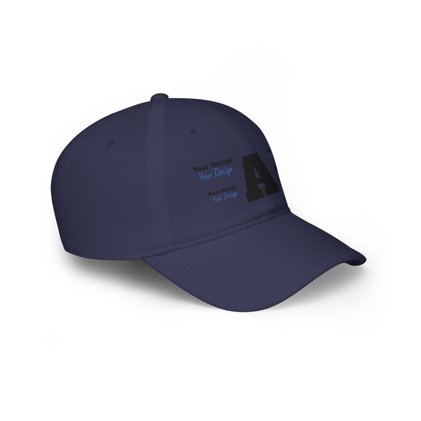 Customizable Low Profile Baseball Cap – Perfect for Local Teams, Sports Fans, Casual Wear, Outdoor Activities, Team Events, Personalized Accessories