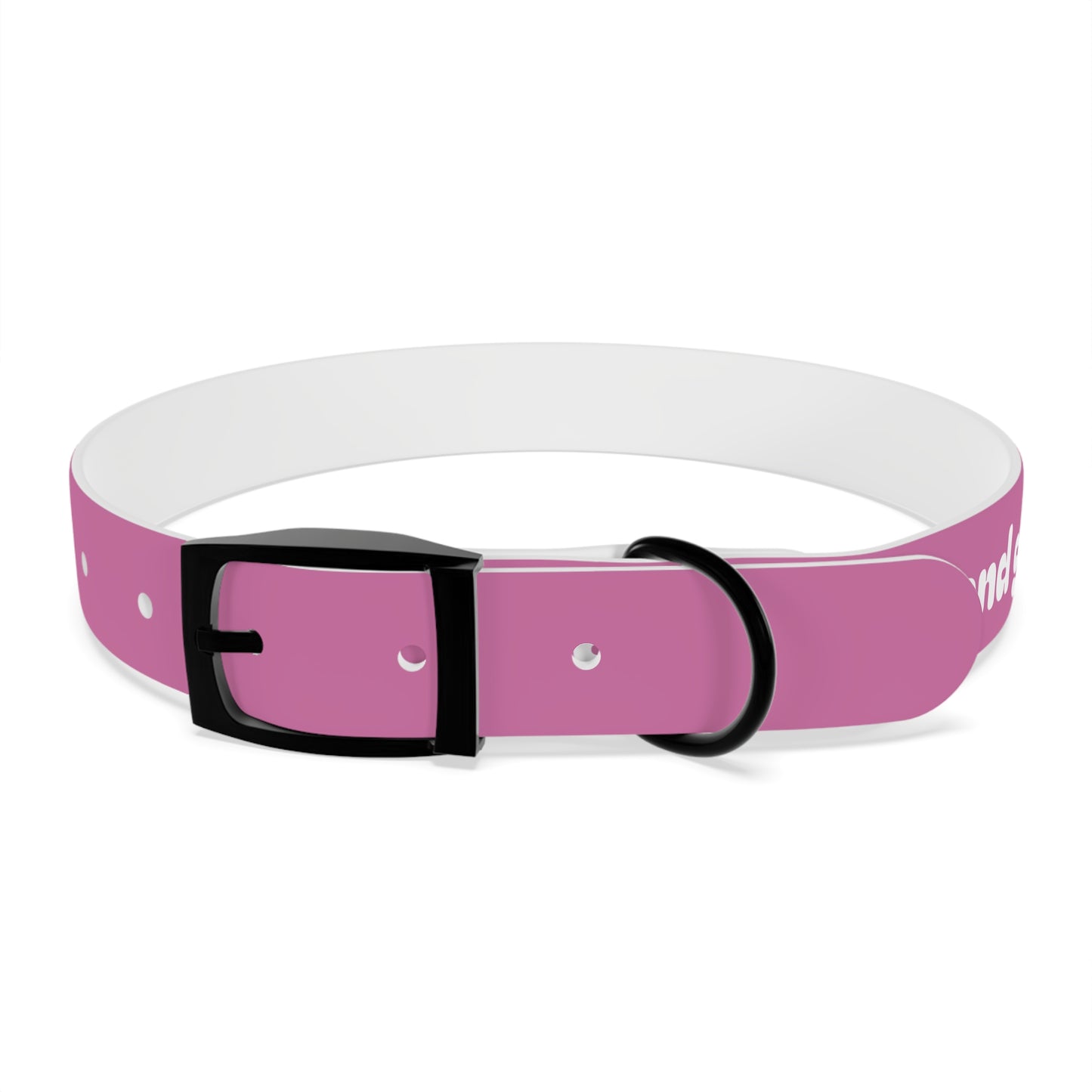 Chic Dog Collar for Stylish Pets, Customizable Pet Accessory, Gift for Dog Lovers, Durable Pink Collar, Fun Pet Fashion