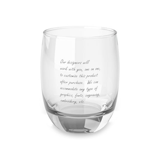 Personalized Whiskey Glass - Custom Engraved Drinkware for Gifting, Ideal for Weddings, Birthdays, Anniversaries, Barware, Home Decor