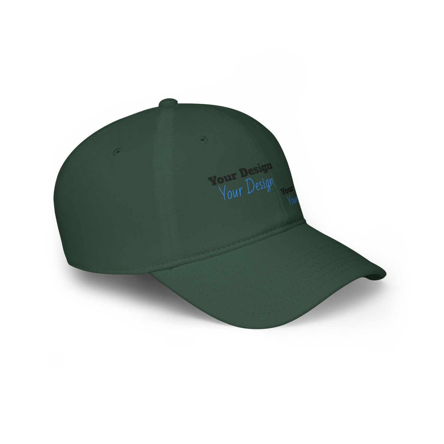 Custom Low Profile Baseball Cap - Personalized Hat for Casual Outings, Gifts, Sports teams, Summer Events, Outdoor Activities OTTO Cap 18-253