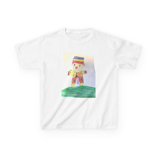 Kids' Art Printed Tee - Fun, Colorful Children's Shirt for Playdates, Birthdays, Crafts, Gift Ideas, Young Artists
