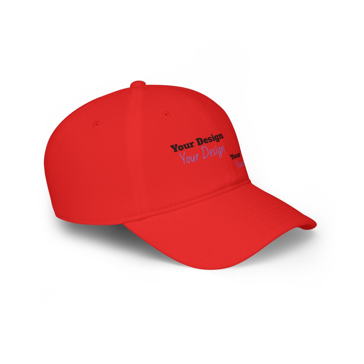 Custom Low Profile Baseball Cap - Personalized Hat for Casual Outings, Gifts, Sports teams, Summer Events, Outdoor Activities OTTO Cap 18-253