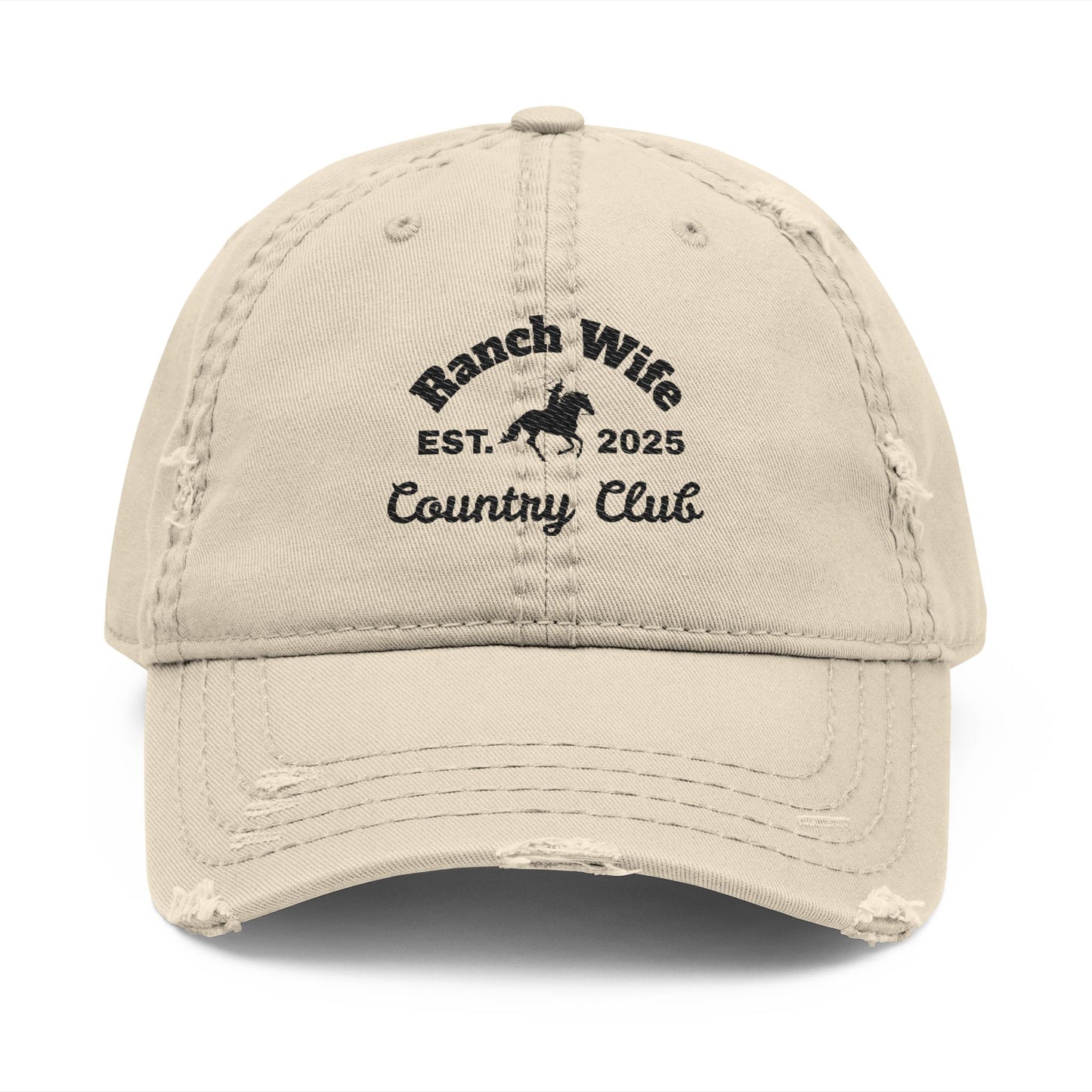 Distressed Dad Hat, Vintage Style Cap for Casual Outfits, Gift for Dad, Trendy Accessories, Relaxed Fit Hat, Country Club Vibes (Genuine OTTO(r) Hat)