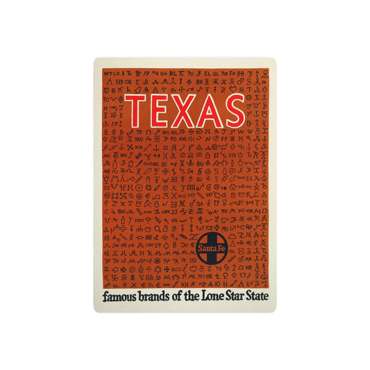 Texas Themed Playing Cards, Classic Card Game, Poker Night Essentials, Unique Gift for Gamers, Collectible Card Deck