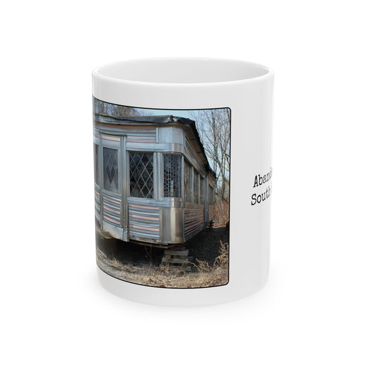 Abandoned Diner South Heights, PA - coffee mug