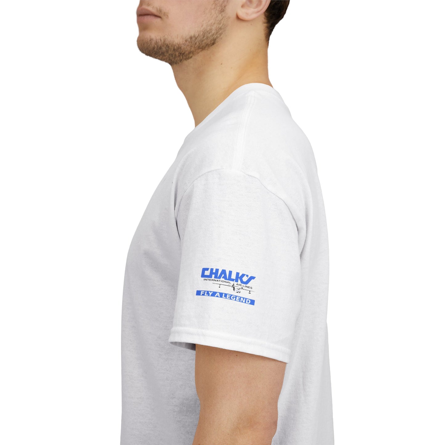 Chalks International Airlines Logo Tee — Retro Airline Graphic T-Shirt