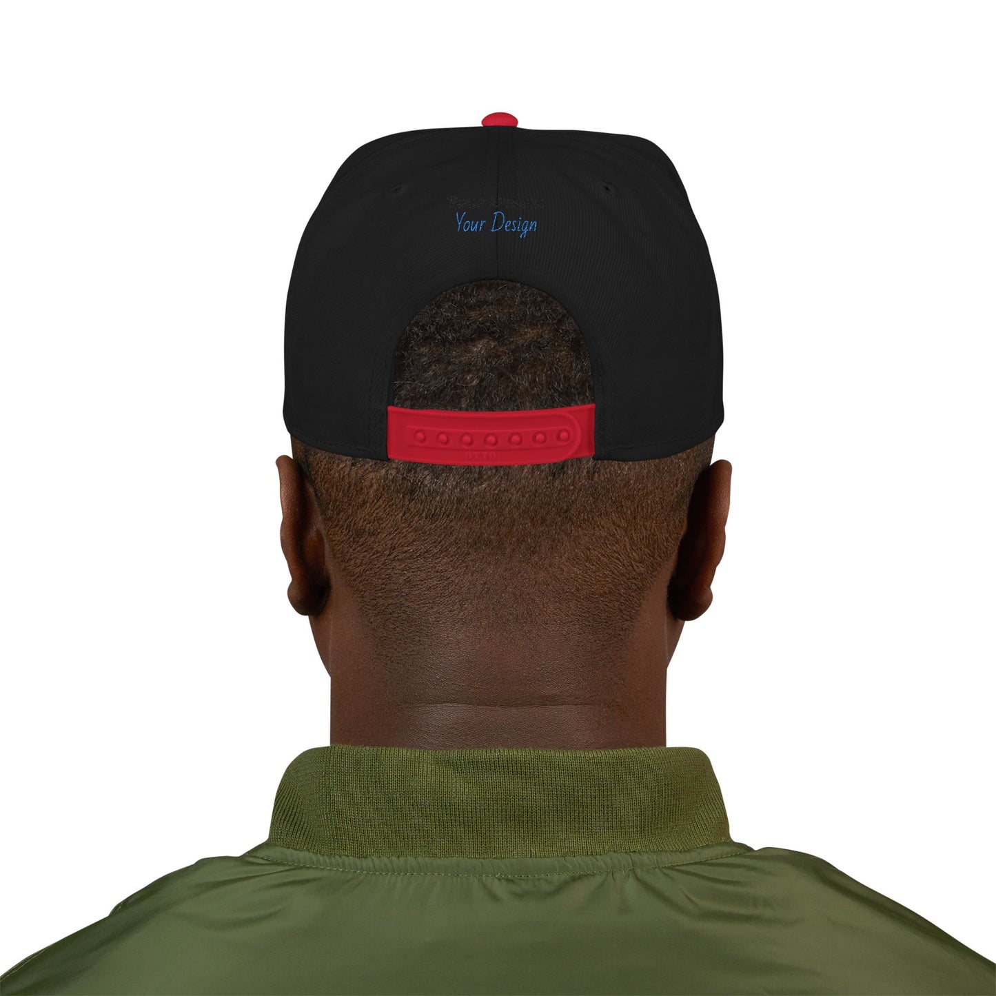 Custom Embroidered Snapback Cap, Trendy Hat, Personalized Gift, Streetwear Accessory, Unique Headwear, Gift for Him/Her OTTO Cap 125-978