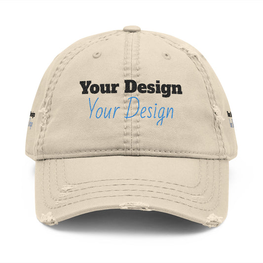 OTTO(R) Cap 104-1018 Distressed Dad Hat, Custom Embroidered Cap, Casual Style Hat, Gift for Dad, Father's Day Gift, Outdoor Adventure Hat, Trendy Sports Hat