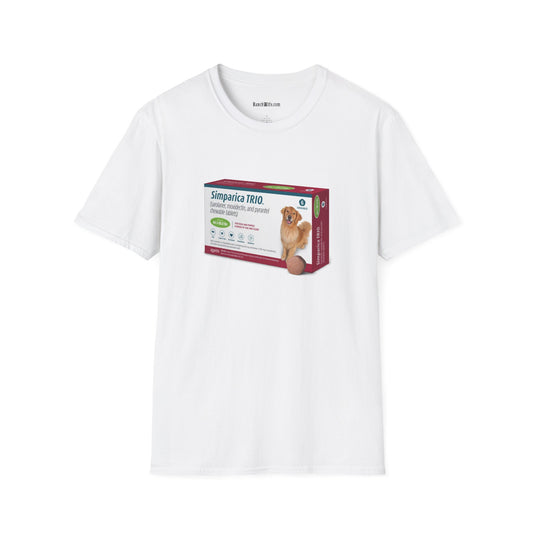 Worm-free T-Shirt, Dog Lover Tee, Gift for Pet Owners, Animal Rescue Fundraiser, Cute Dog Shirt