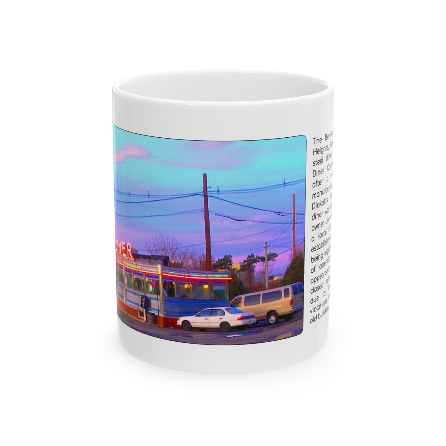 Bendix Diner - Hasbrouck Heights, NJ - Tribute Mug