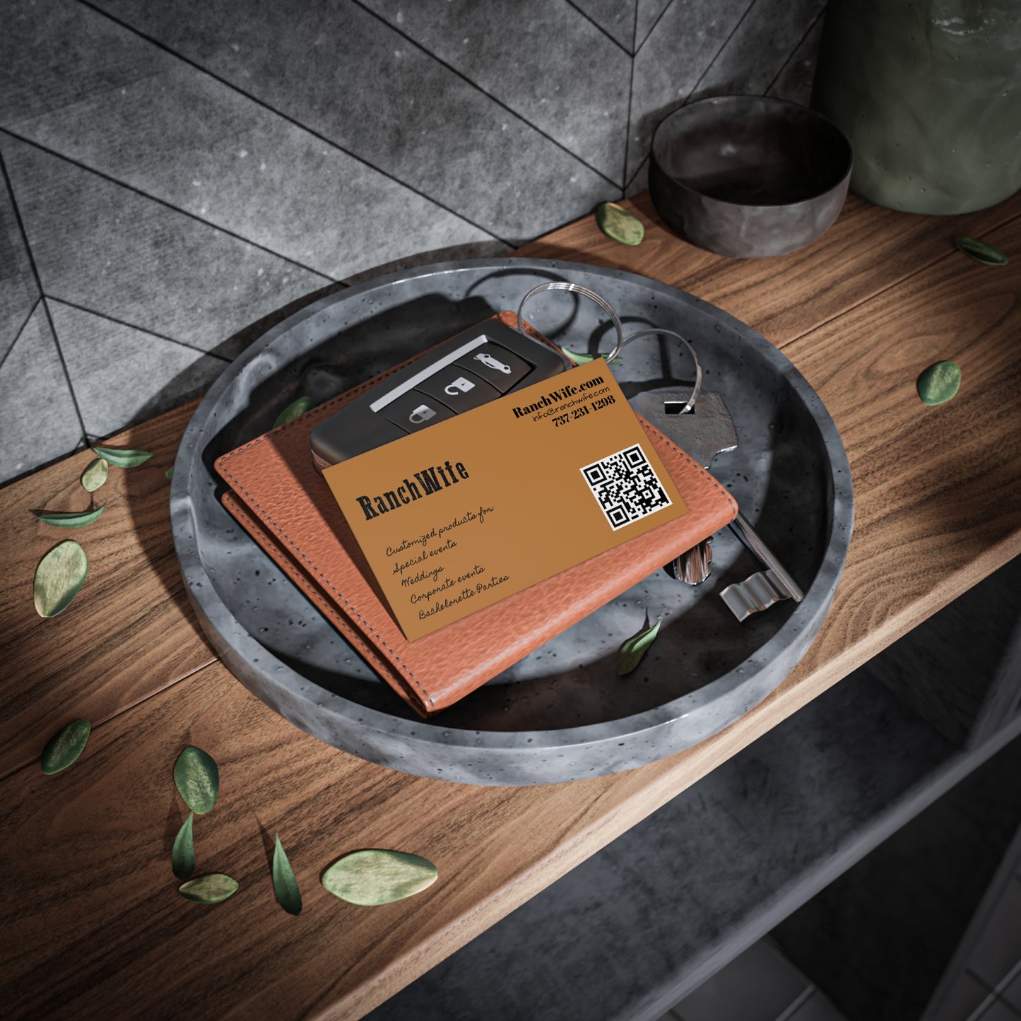 Elegant Business Cards for Ranch Owners, Networking Cards, Customizable Event Tags, Professional Branding, Unique Client Connections