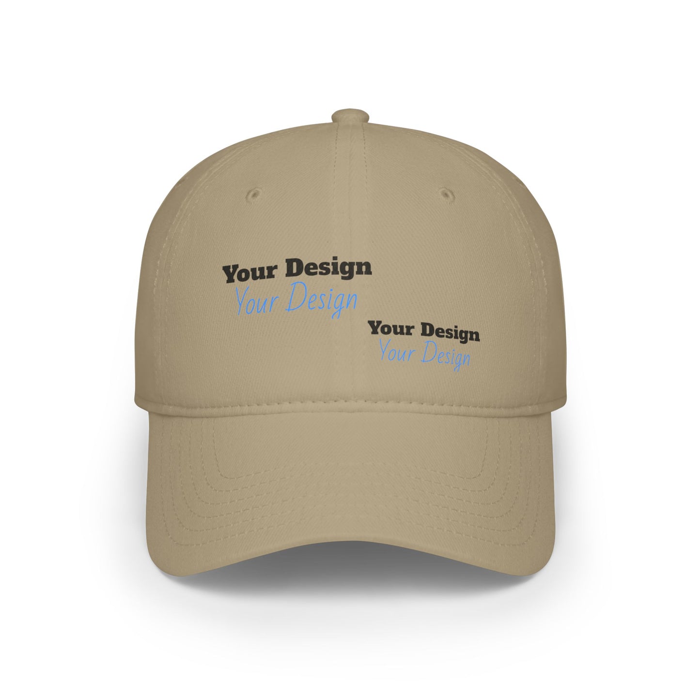 Custom Low Profile Baseball Cap - Personalized Hat for Casual Outings, Gifts, Sports teams, Summer Events, Outdoor Activities OTTO Cap 18-253