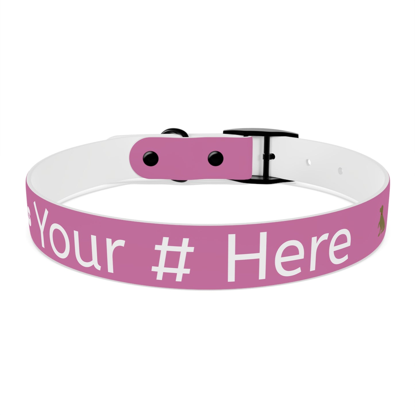 Chic Dog Collar for Stylish Pets, Customizable Pet Accessory, Gift for Dog Lovers, Durable Pink Collar, Fun Pet Fashion