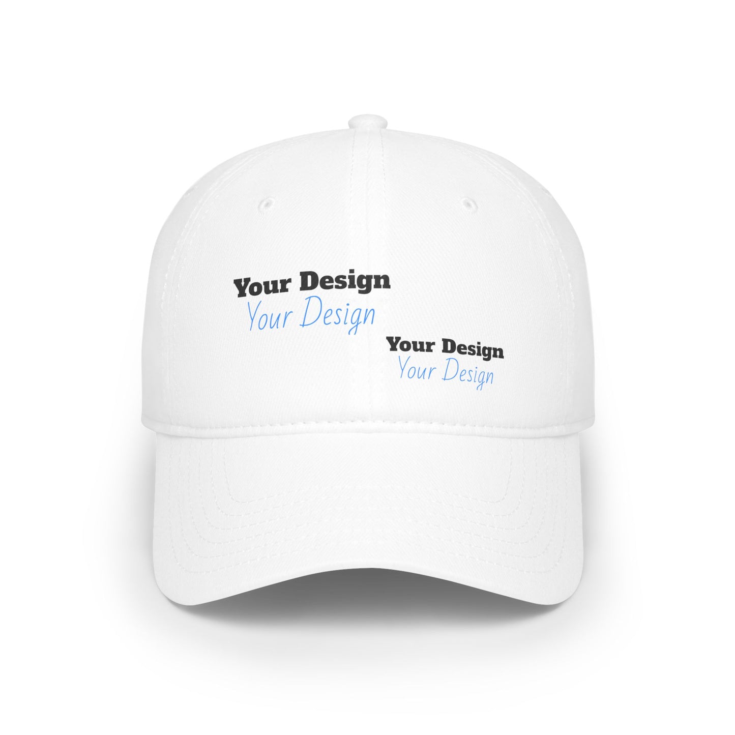 Custom Low Profile Baseball Cap - Personalized Hat for Casual Outings, Gifts, Sports teams, Summer Events, Outdoor Activities OTTO Cap 18-253