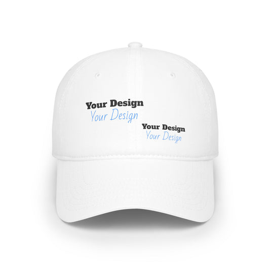 Custom Low Profile Baseball Cap - Personalized Hat for Casual Outings, Gifts, Sports teams, Summer Events, Outdoor Activities OTTO Cap 18-253