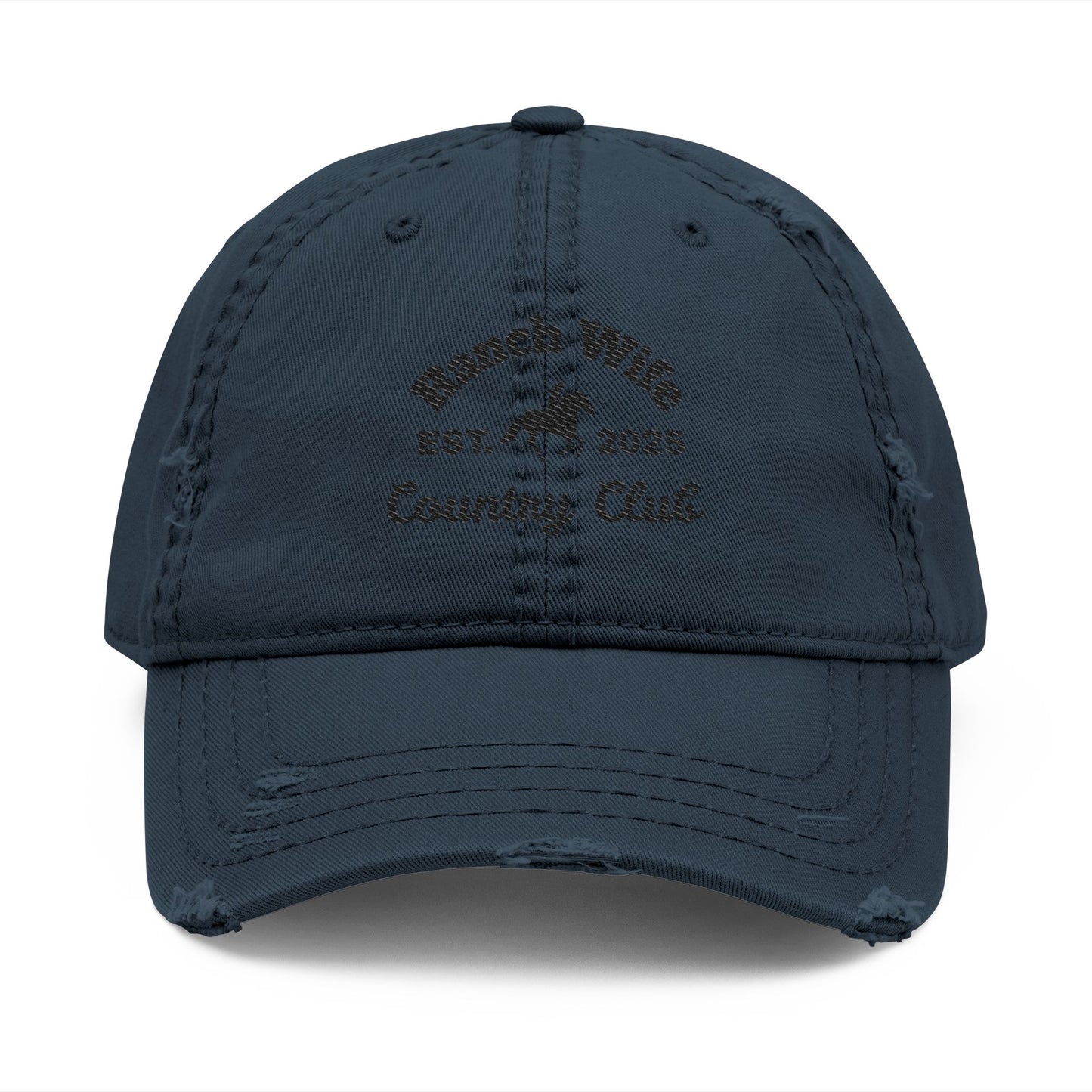 Distressed Dad Hat, Vintage Style Cap for Casual Outfits, Gift for Dad, Trendy Accessories, Relaxed Fit Hat, Country Club Vibes (Genuine OTTO(r) Hat)
