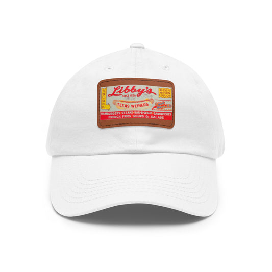 Libby's Lunch - Paterson, NJ Sign On a Hat