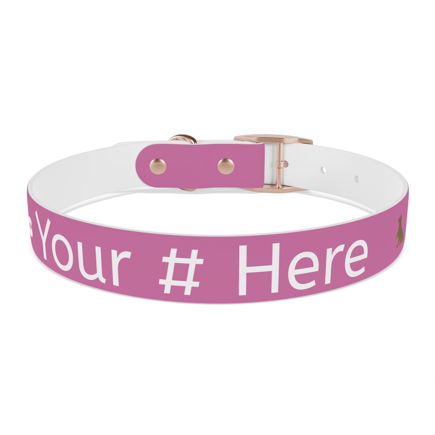 Chic Dog Collar for Stylish Pets, Customizable Pet Accessory, Gift for Dog Lovers, Durable Pink Collar, Fun Pet Fashion